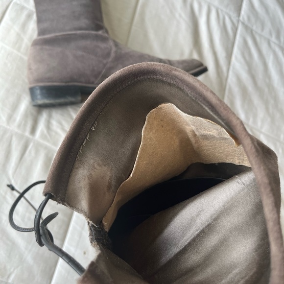 Stuart Weitzman Lowland Boot 6.5M Londra Suede - Picture 15 of 15